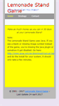 Mobile Screenshot of lemonadestandgame.com